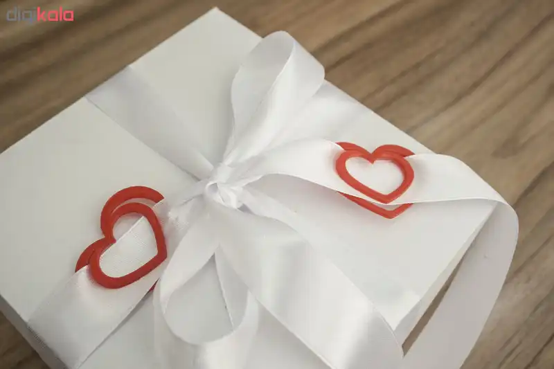 نشانگر کتاب طرح قلبی مدل pla5 بسته 6 عددی