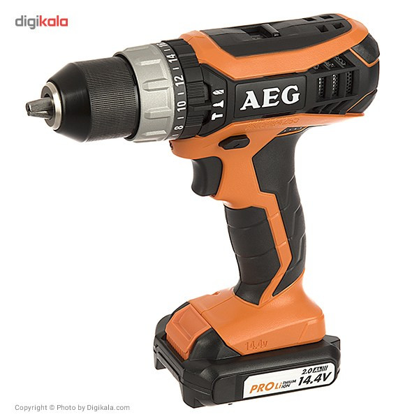 دریل پیچ گوشتی چکشی شارژی آاگ مدل BSB 14 G3 LI-202C