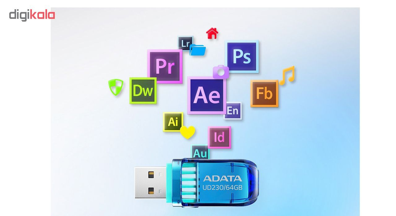 فلش مموری ای دیتا مدل UD230 ظرفیت 16 گیگابایت