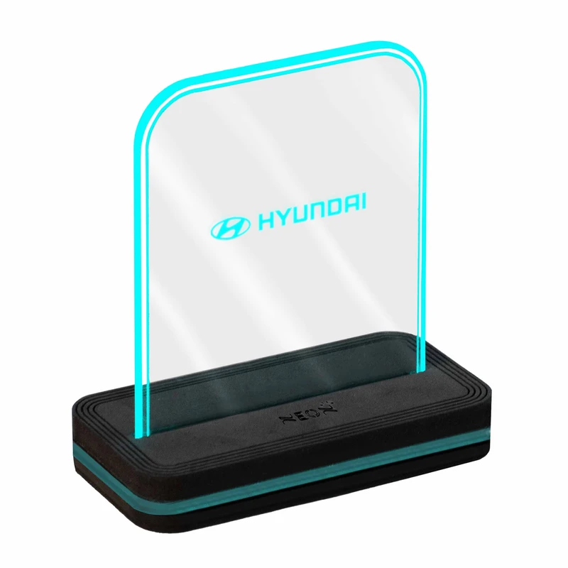 چراغ رومیزی نئون مدل HYNDI_TURQUOISE_AC