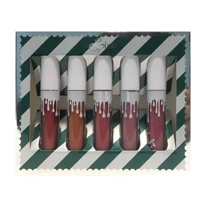 رژ لب کایلی مدل Km01 مجموعه 5 عددی