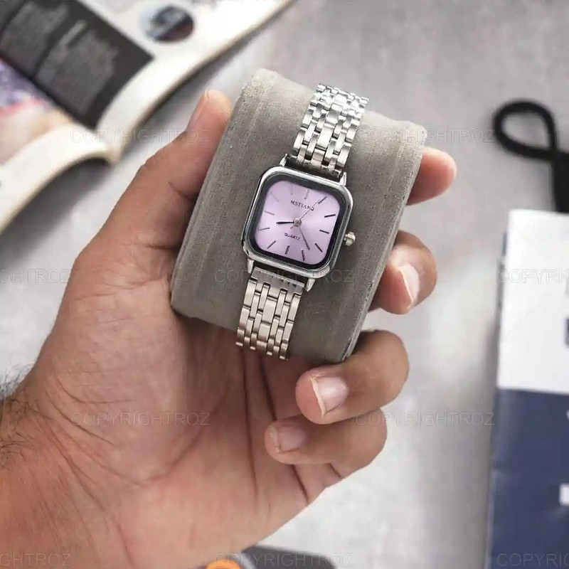 ساعت مچی عقربه ای زنانه مدل استیل_01