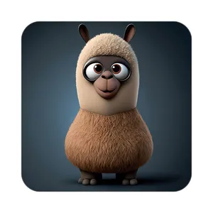 زیر لیوانی کاکتی طرح حیوانات کارتونی مدل mp28326