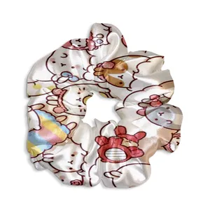 کش مو زنانه مدل اسکرانچی خرگوش های بامزه کد SCH0176