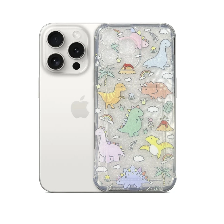 کاور طرح پارک ژوراسیک مناسب برای گوشی موبایل اپل iPhone 16 Pro Max