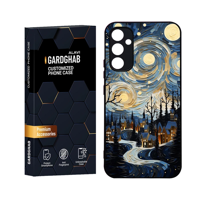 کاور گارد قاب علوی مدل Glass مناسب برای گوشی موبایل سامسونگ Galaxy A34