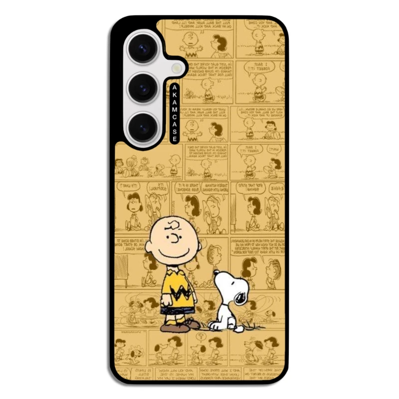 کاور آکام مدل AMC-WSGS24-SNOOPY-22 مناسب برای گوشی موبایل سامسونگ Galaxy S24