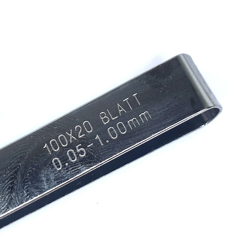 آچار فیلر مدل WE-20 مجموعه 20 عددی