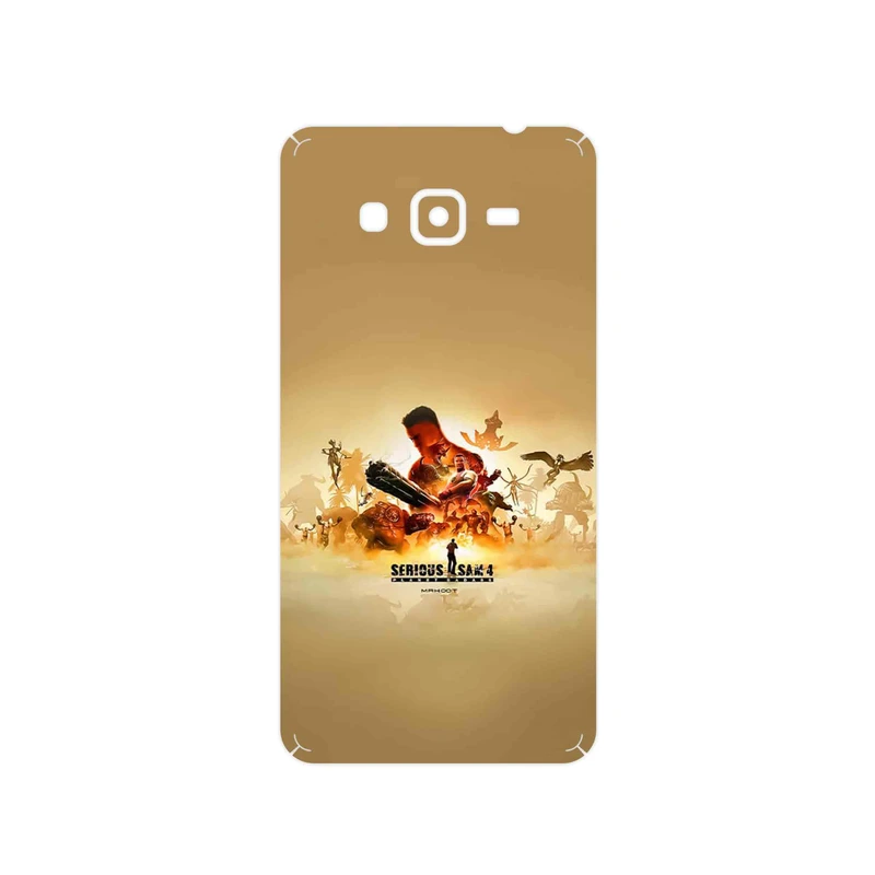 برچسب پوششی ماهوت مدل Serious Sam Game Series مناسب برای گوشی موبایل سامسونگ Galaxy Grand Prime