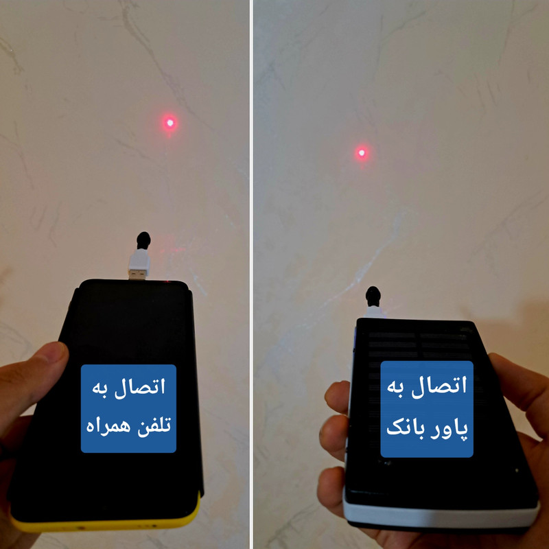 لیزر پوینتر مدل USBC