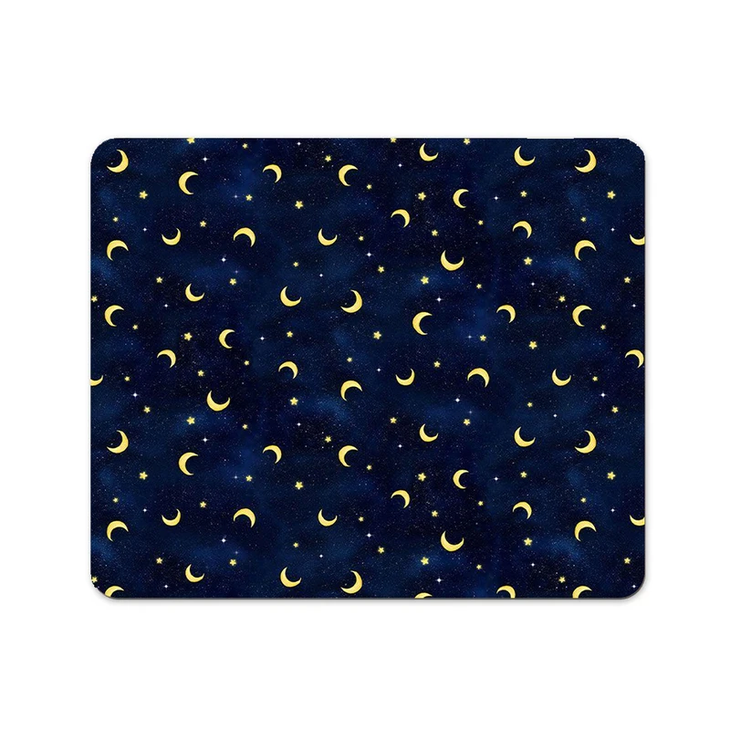ماوس پد پاد آفرین مدل فانتزی طرح ماه وستاره کد P240 سایز 19*24 سانتی متر