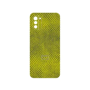 MAHOOT Yellow Snake Skin Cover Sticker for Nokia G21