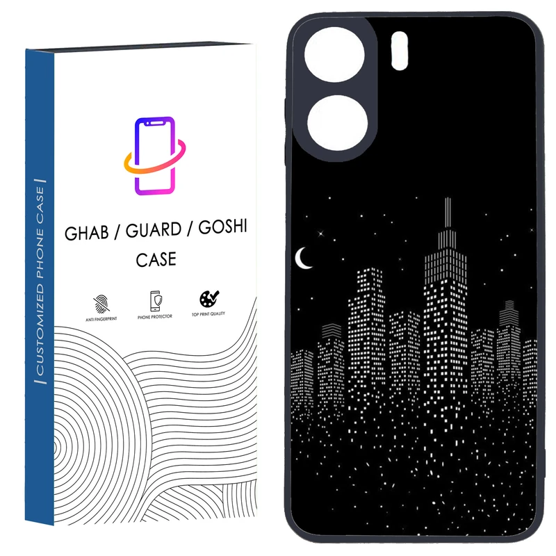 کاور قاب گارد گوشی طرح پسرانه کد 105 - TPU مناسب برای گوشی موبایل شیائومی Redmi 13C / Poco C65