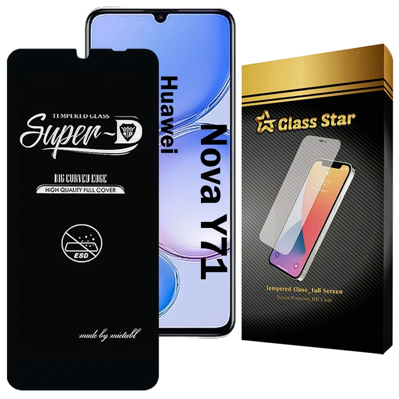 محافظ صفحه نمایش گلس استار مدل SUPERDNS مناسب برای گوشی موبایل هوآوی Nova Y71