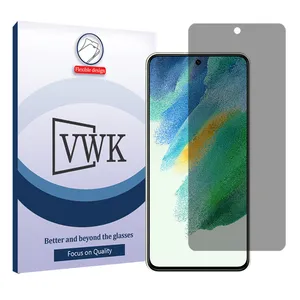 VWK Tough model privacy screen protector suitable for Samsung Galaxy S21 FE 5G mobile phone