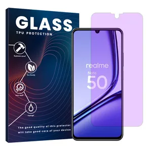 Glass Resistant anti purple Screen Protector Suitable for Realme Note 50 Mobile Phone