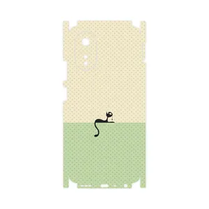 MAHOOT Minimal Internet Cat Icon-FullSkin Cover Sticker for Oppo A38