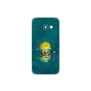MAHOOT Collage of Earth Face Cover Sticker for Samsung Galaxy A3 2017