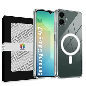 Peacock Clear Magsafe Cover For Samsung Galaxy A07