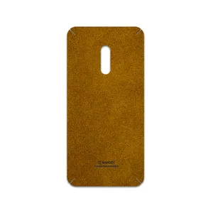 MAHOOT Brown-Chamois-Leather Cover Sticker for OPPO Realme X