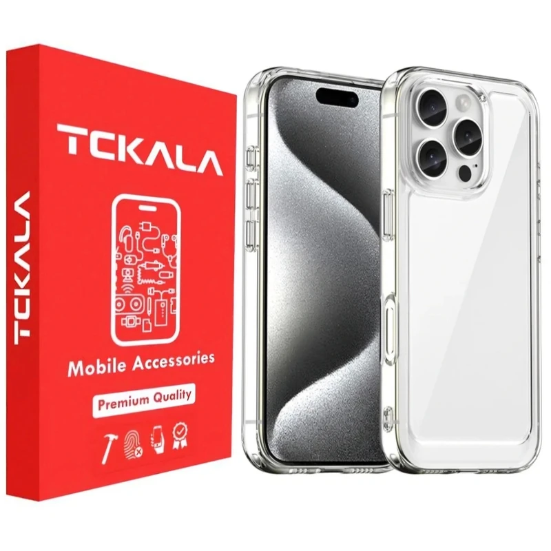 کاور تیسیکالا مدل Clean Case مناسب برای گوشی موبایل اپل IPhone 16 Pro 