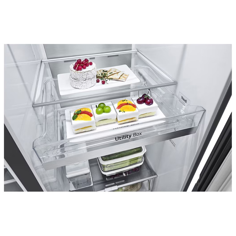 یخچال فریزر ساید بای ساید 22 فوت ال جی مدل GR-X267MSHS