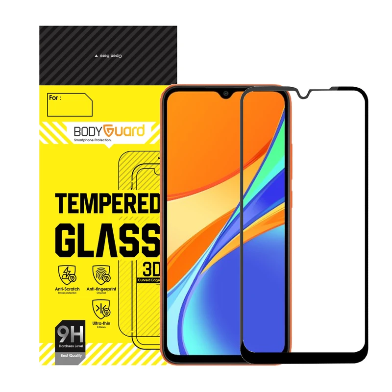 محافظ صفحه نمایش بادیگارد مدل FX مناسب برای گوشی موبایل شیائومی Redmi 9C