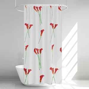 پرده حمام آرمیتا کد W043 سایز 180 × 200 سانتی‌ متر
