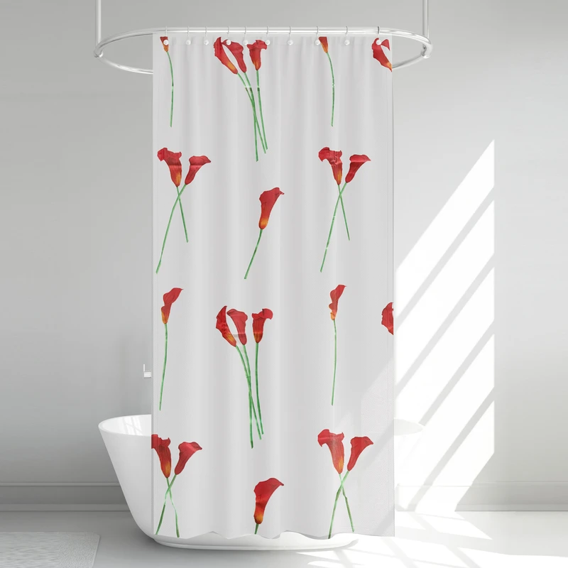 پرده حمام آرمیتا کد W043 سایز 180 × 200 سانتی‌ متر