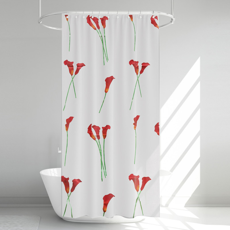  پرده حمام آرمیتا کد W043 سایز 180 × 200 سانتی‌ متر