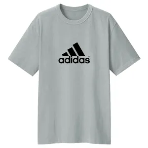 تی شرت لانگ  آستین کوتاه زنانه کد A85  رنگ طوسی