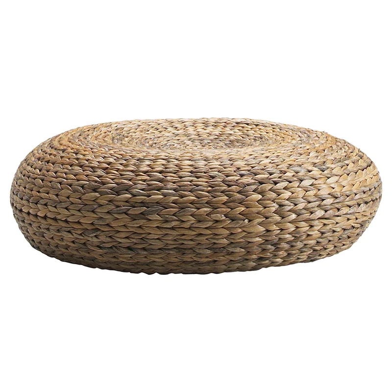 نشیمن حصیری مدل HOLEMEN HA3IRI طرح IKEA قطر 30CM با نشیمن نرم