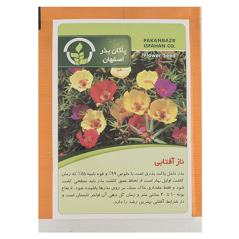 بذر گل ناز آفتابی پاکان بذر