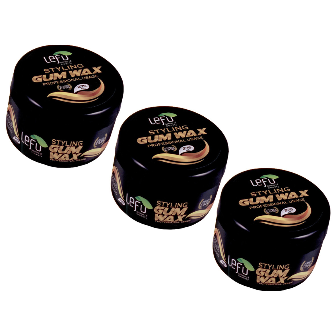 چسب مو لفو مدل GUM WAX حجم 275 میلی لیتر مجموعه 3 عددی