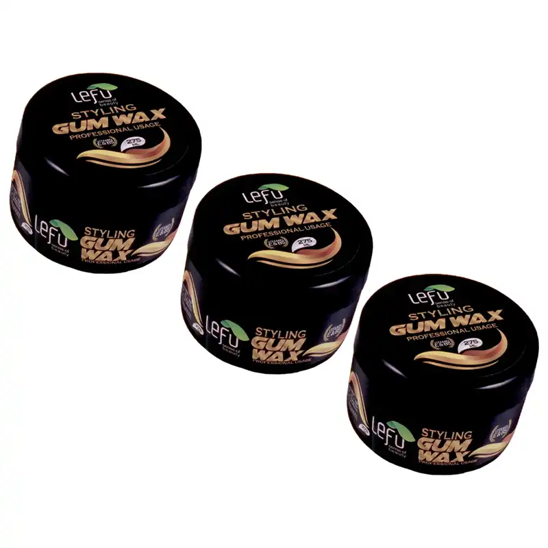 چسب مو لفو مدل GUM WAX حجم 275 میلی لیتر مجموعه 3 عددی