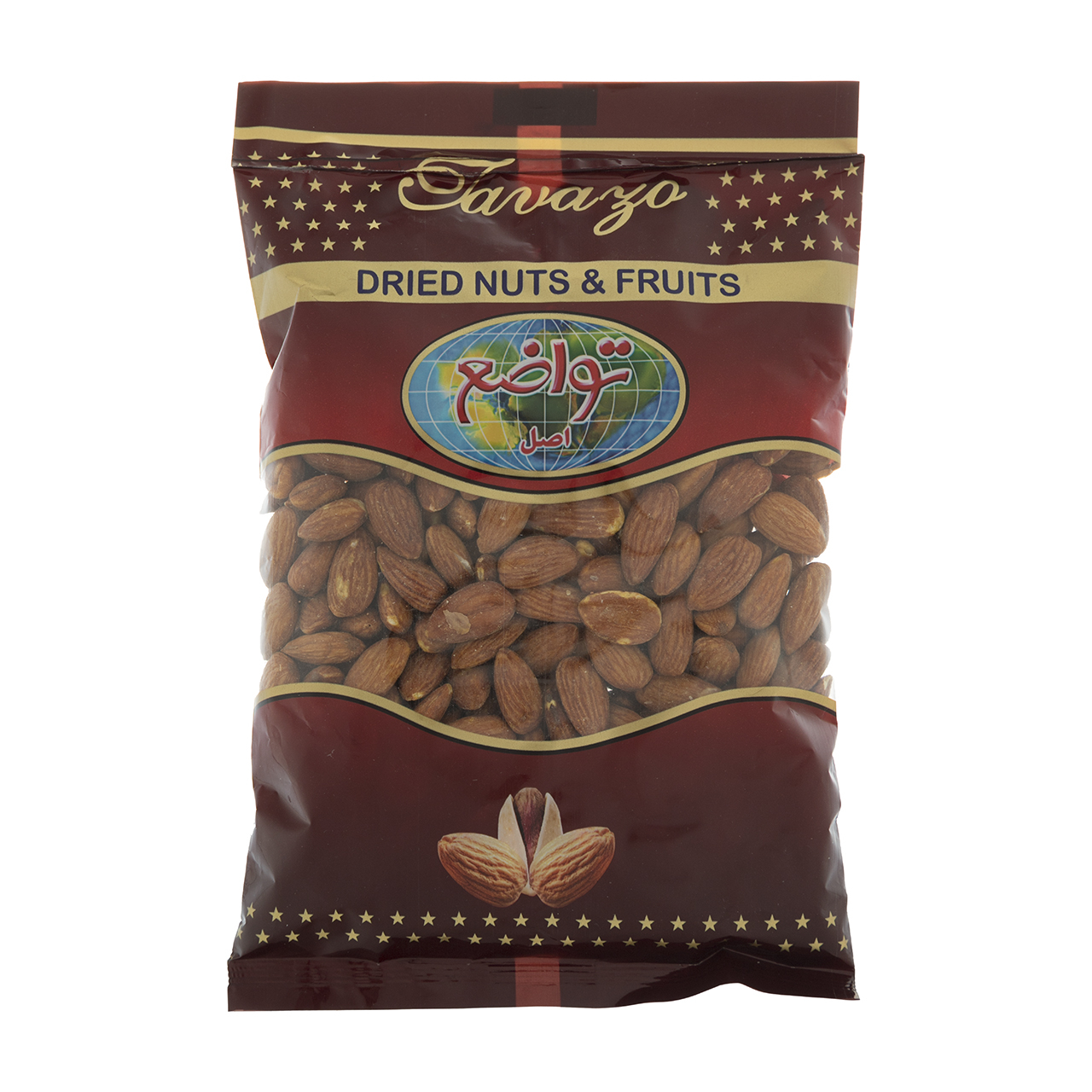 بادام درختی شور تواضع وزن 500 گرم