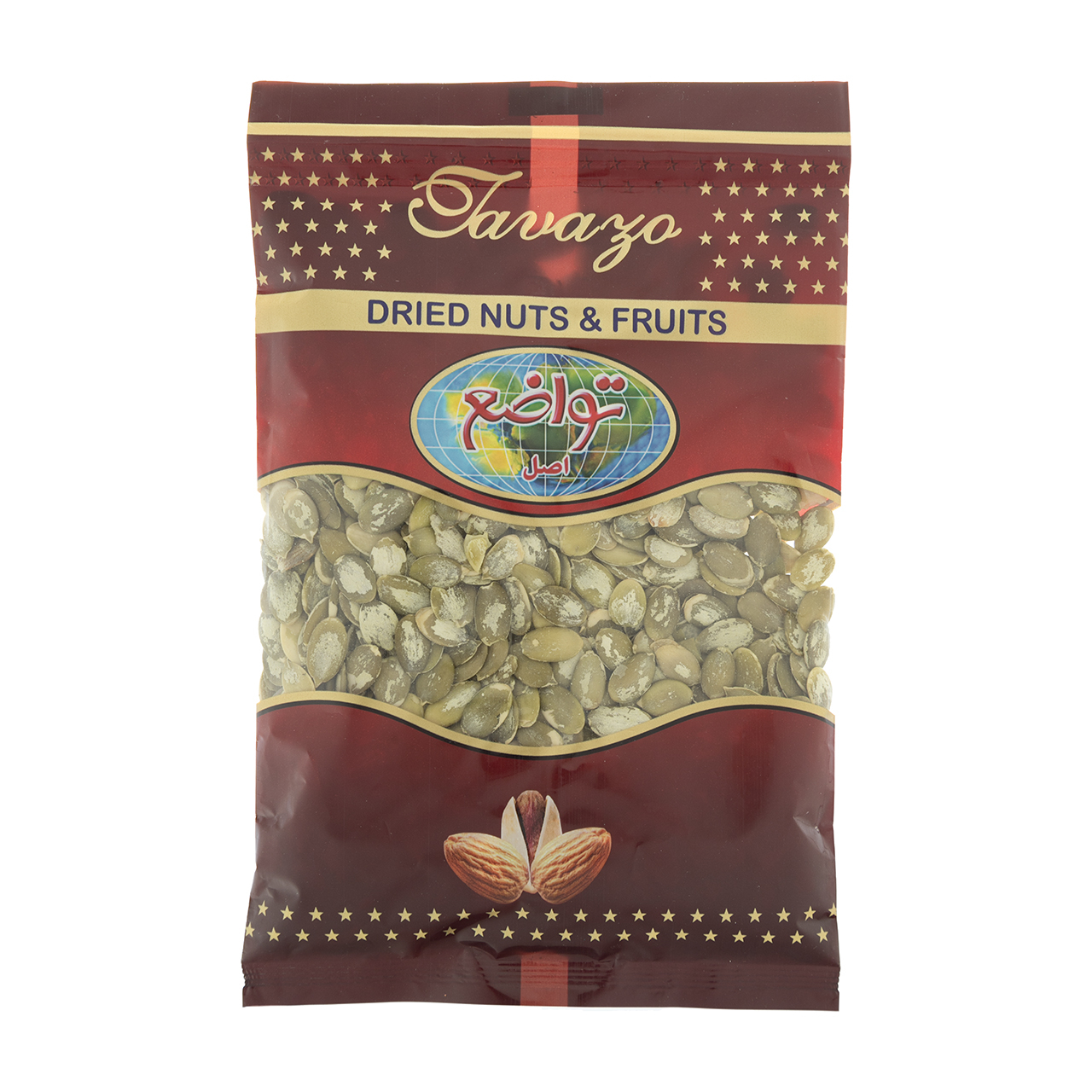 مغز تخمه کدو تواضع وزن 250 گرم