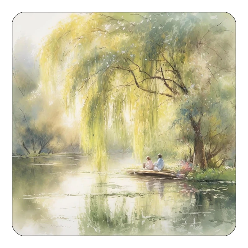 مگنت کاکتی طرح نقاشی رنگ روغن مدل mp72575