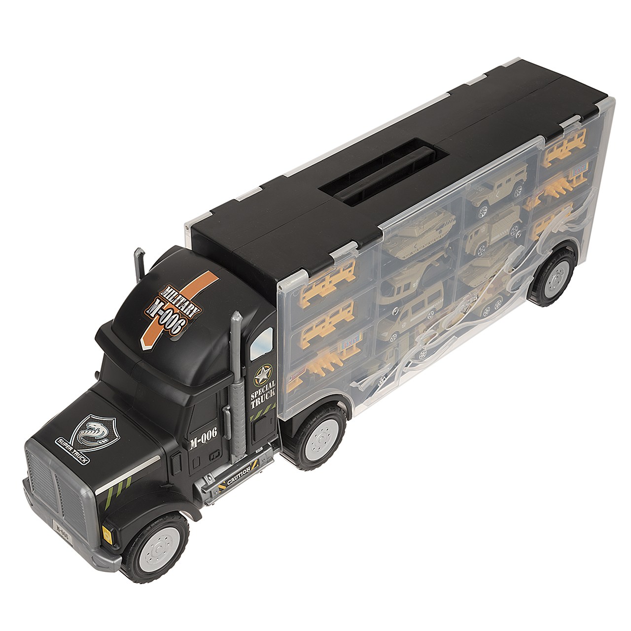 اسباب بازی جنگی پنگ رانگ مدل Truck Carry Case