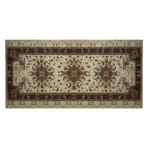 رومیزی ترمه ژینورا طرح کویر سایز 200x100 سانتیمتر