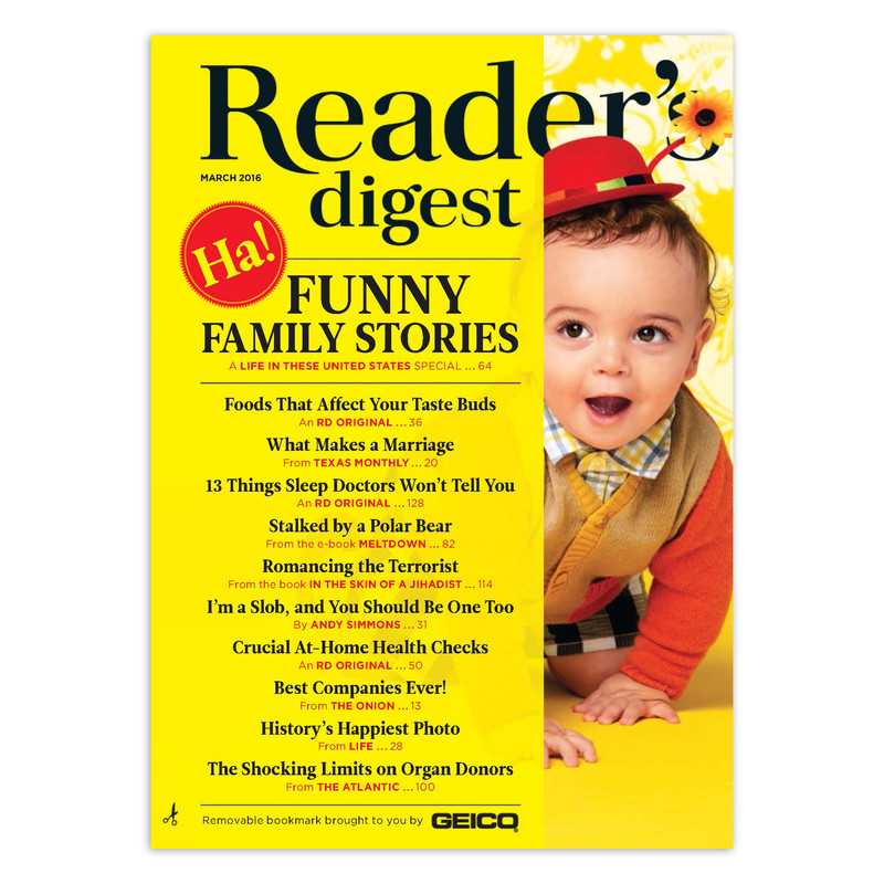 مجله Reader's Digest - مارس 2016