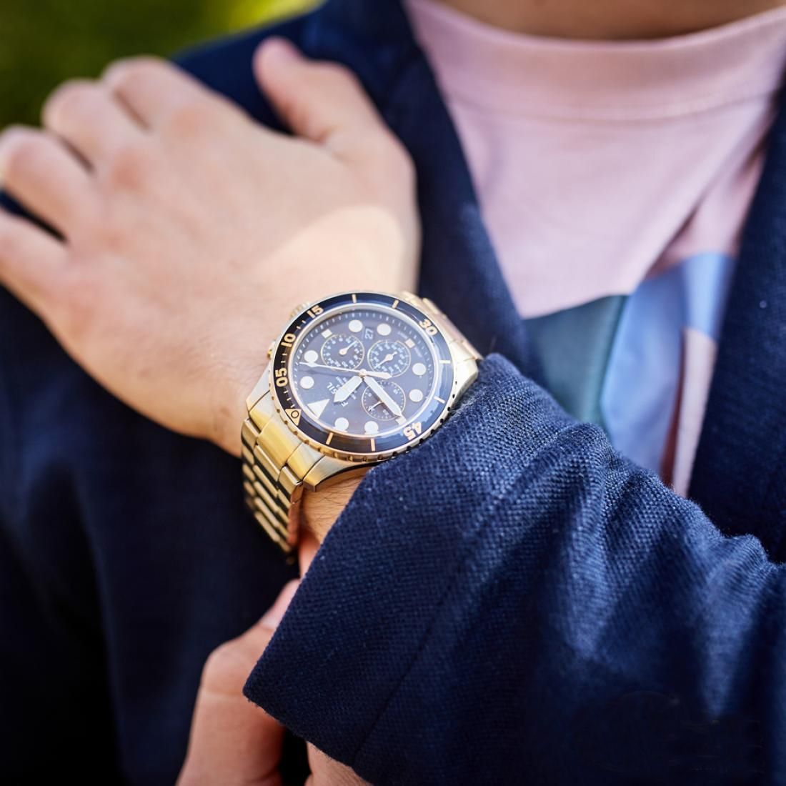 ساعت مچی عقربهای مردانه فسیل مدل FS5727 -  - 4