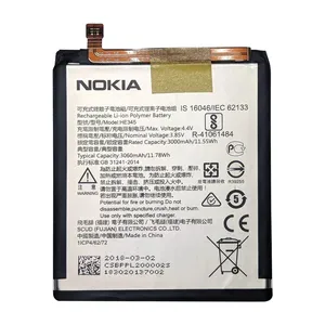 باتری موبایل مدل HE345TR ظرفیت 3000 میلی آمپر ساعت مناسب برای گوشی موبایل  نوکیا 6.1
