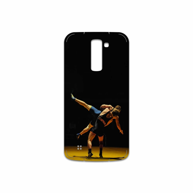 برچسب پوششی ماهوت مدل Wrestling مناسب برای گوشی موبایل ال جی K10