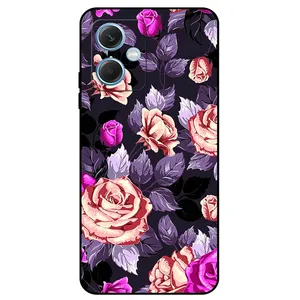 کاور مگافون طرح گل مدل 1652 مناسب برای گوشی موبایل شیائومی Redmi Note 12 5G China