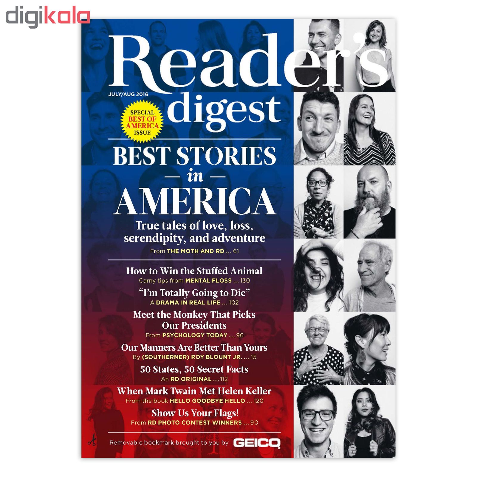 مجله Reader's Digest - جولای اگوست 2016