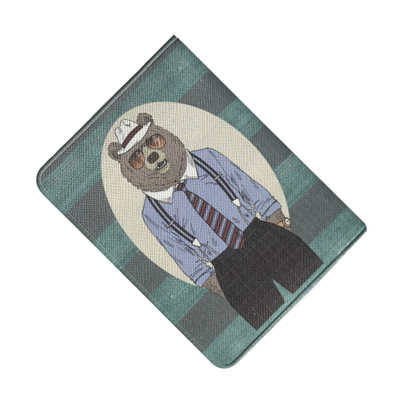 جلد شناسنامه طرح خرس مدل BC-713