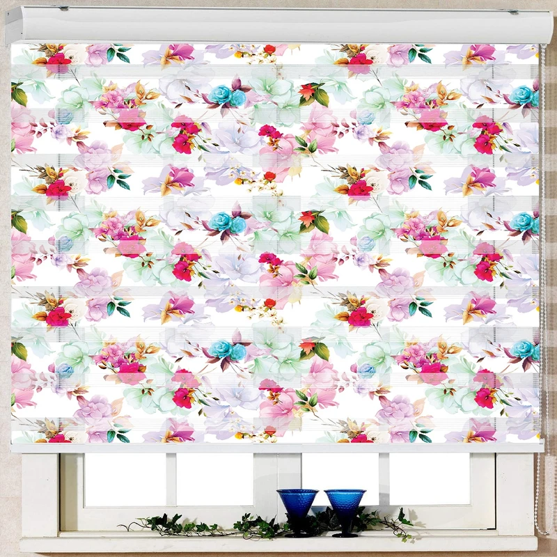  پرده زبرا زیو کد ZHO3137 سایز 180 × 180 سانتی‌ متر