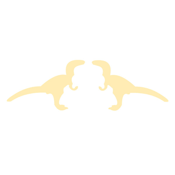 گوشواره طلا 18 عیار زنانه عدنان مدل دایناسور UZ73