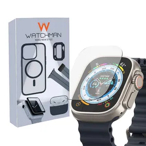 محافظ صفحه نمایش شیشه ای واچ من مدل SH-WM مناسب برای ساعت هوشمند T800 ULTRA / T900 ULTRA / T1000 ULTRA / HK8 PRO / HK8 PRO MAX